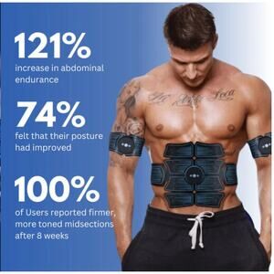 Electrical Muscle Stimulation, Full Body Stimulator, RETAILS $100